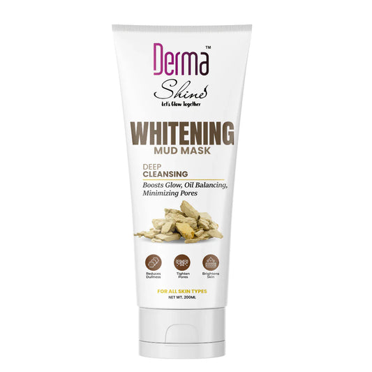 Derma Shine Deep Cleansing Whitening Mud Mask 200ml