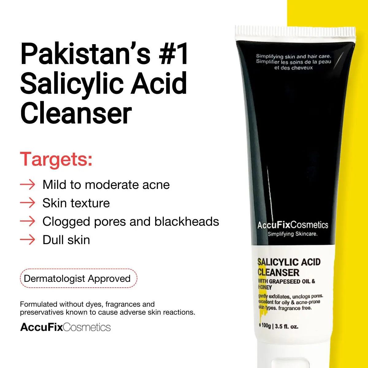 AccuFix - Salicylic Acid Cleanser