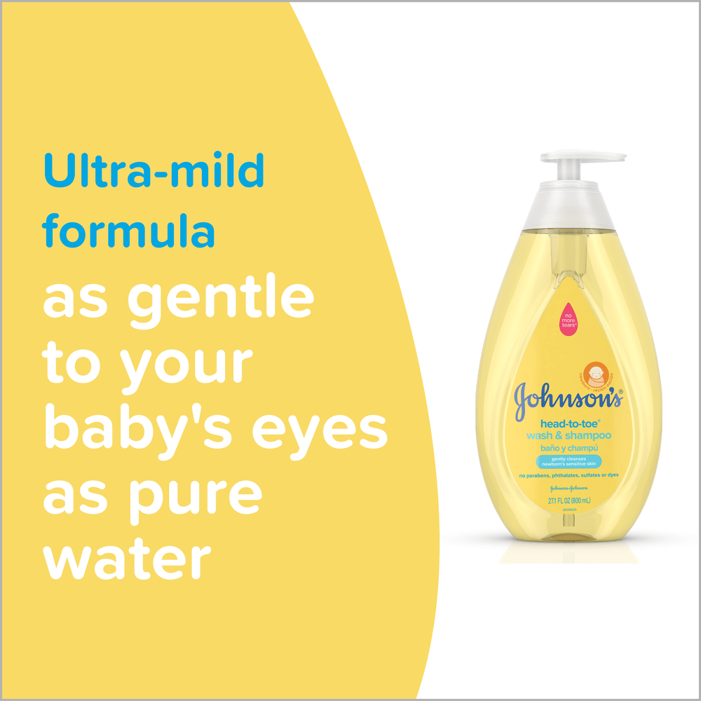 Johnson's Baby Body Wash Top-To-Toe 500Ml