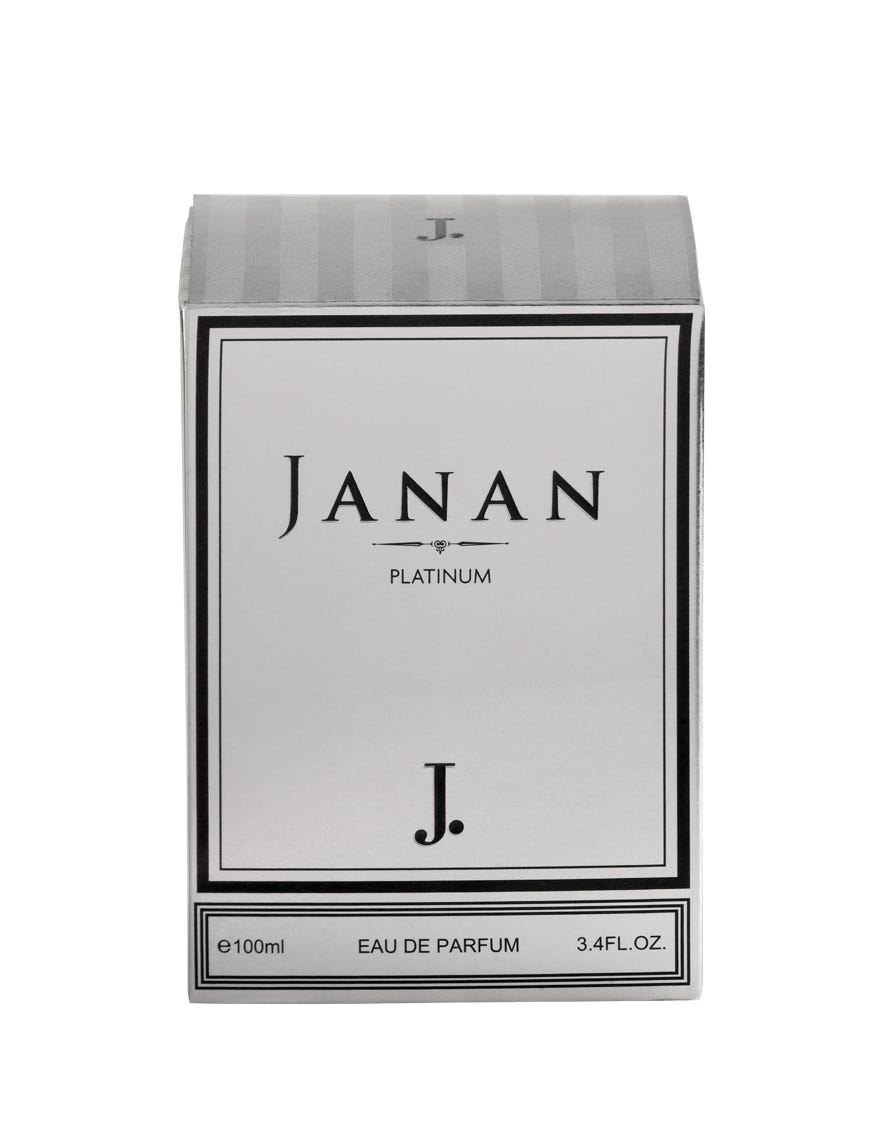 J. Janan Platinum Men's Perfume - 100Ml