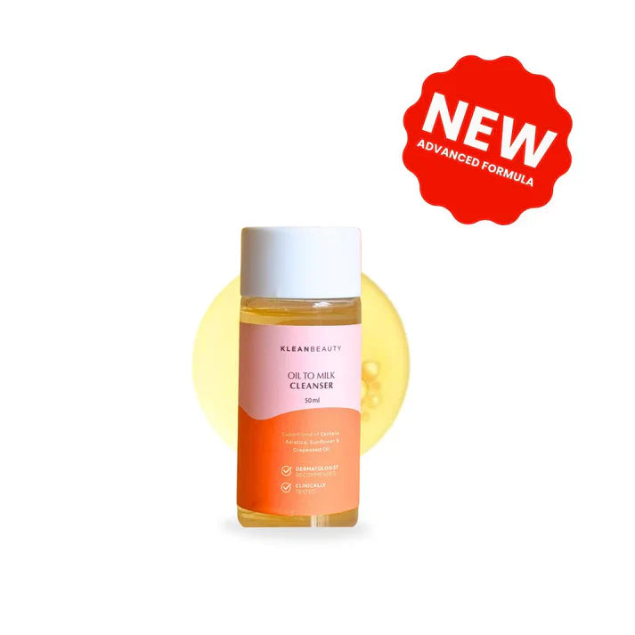 Klean Beauty Oil to Milk Cleanser