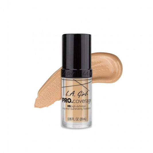 L.A. Girl Pro Coverage Liquid Foundation Natural 28Ml