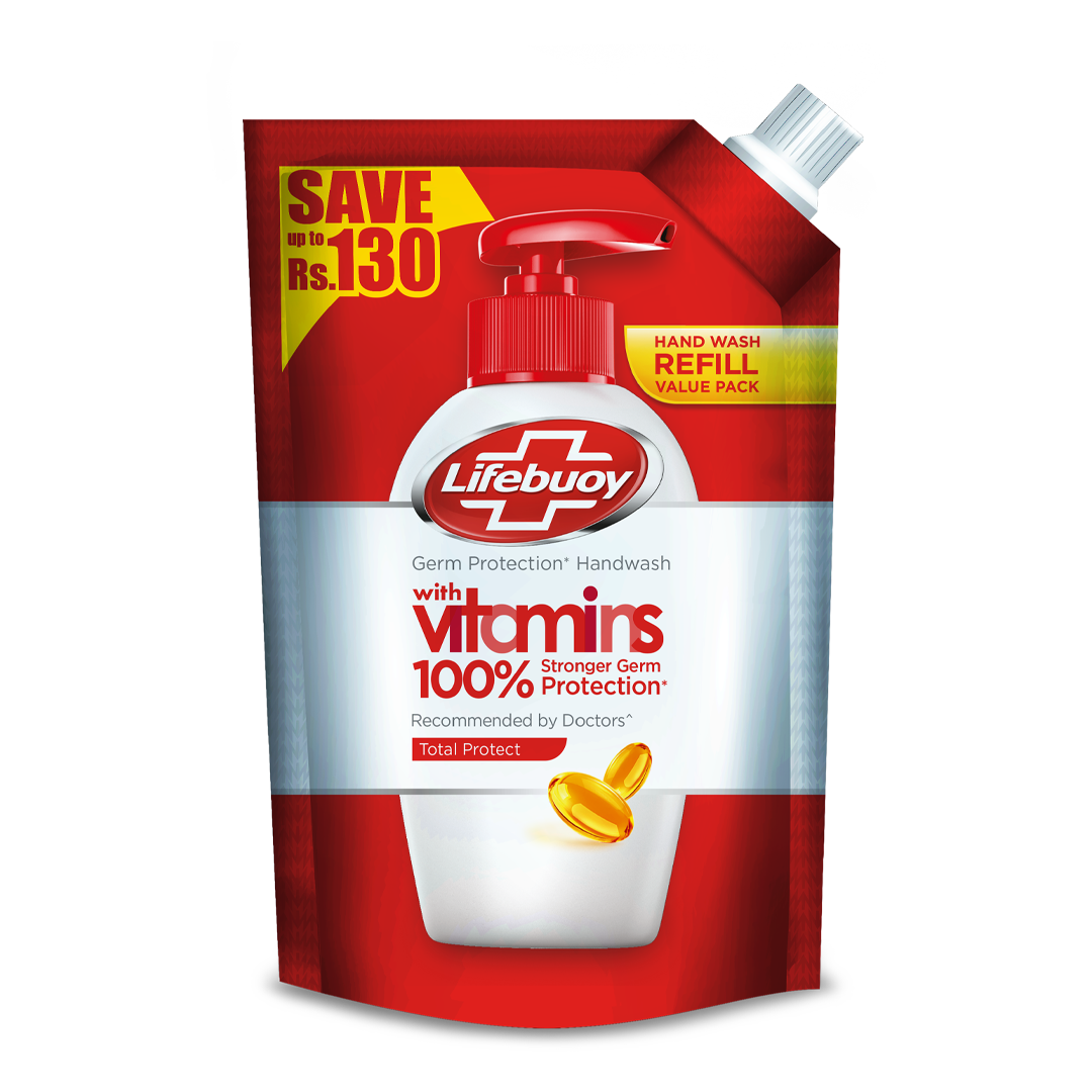 Lifebuoy - Total Handwash Pouch - 450ml