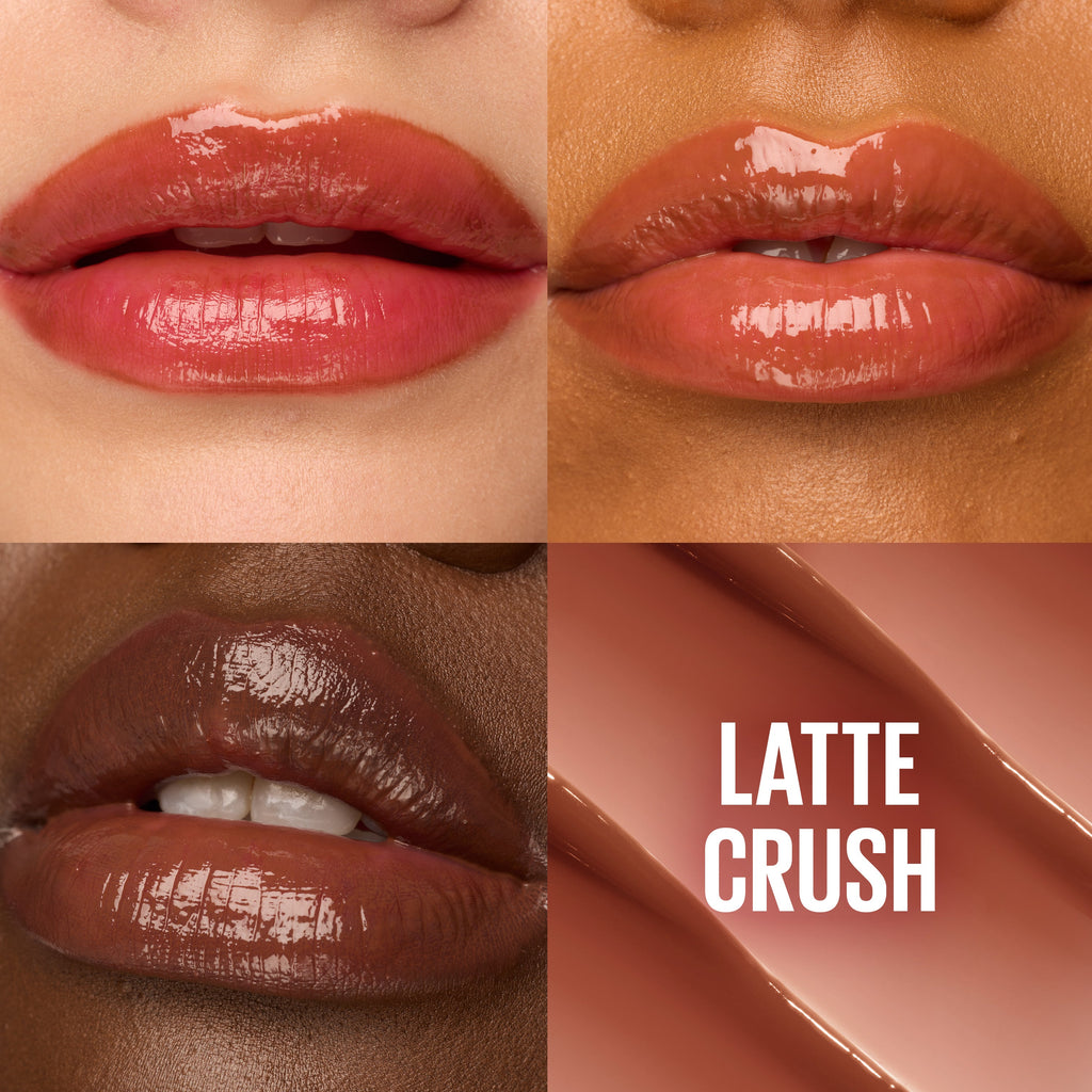 Maybelline Lifter Glaze, Tinted Lip Oil Balm with cherry extract - 24Hr Hydrated Lips