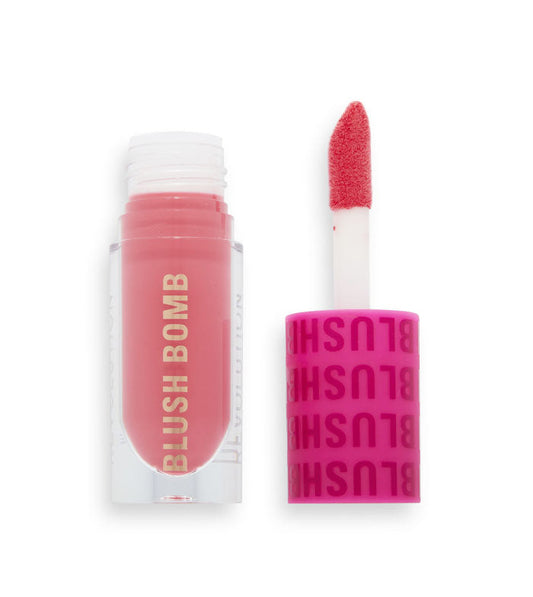 Makeup Revolution Blush Bomb Cream Blusher Savage Coral