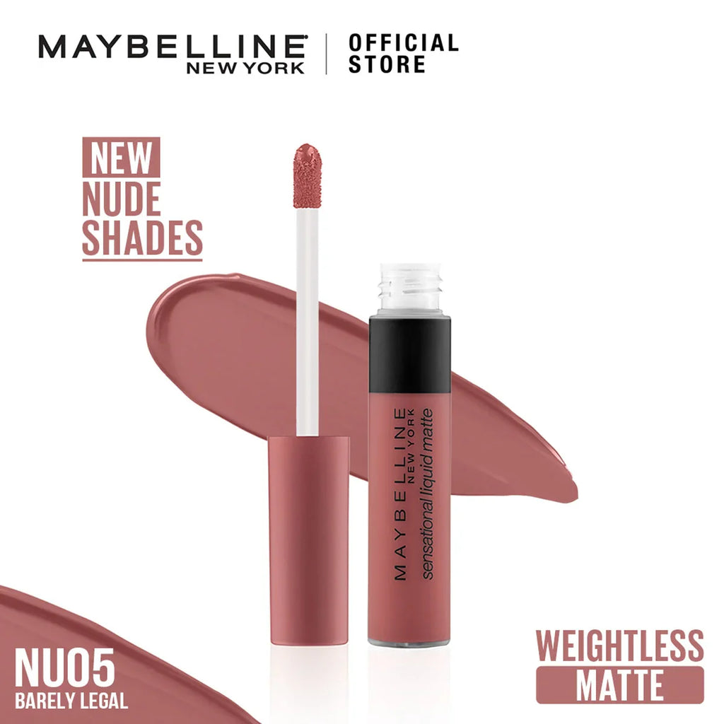 MaybellineÂ NewÂ YorkÂ ColorÂ SensationalÂ LiquidÂ MatteÂ Lipstick