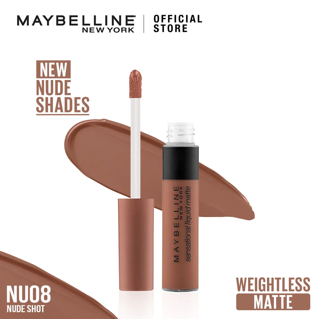 MaybellineÂ NewÂ YorkÂ ColorÂ SensationalÂ LiquidÂ MatteÂ Lipstick