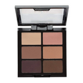 MUA Pro 6 Pan Palettes Soft Suedes