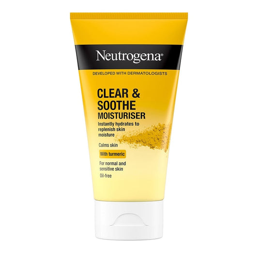 Neutrogena Clear & Soothe Oil Free Moisturizer 75ML (Near Expiry: Feb 2026)