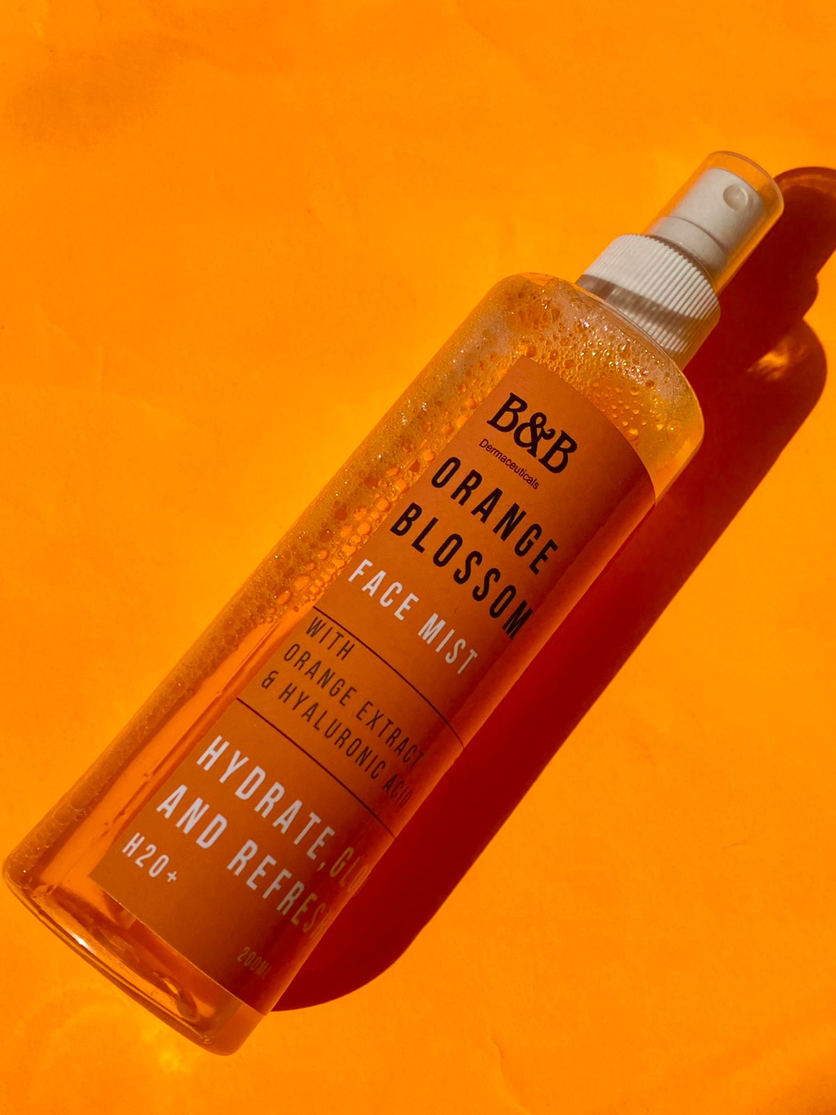 B&B Derma - Orange Blossom - Orange Blossom Face Mist On The Go 200Mll