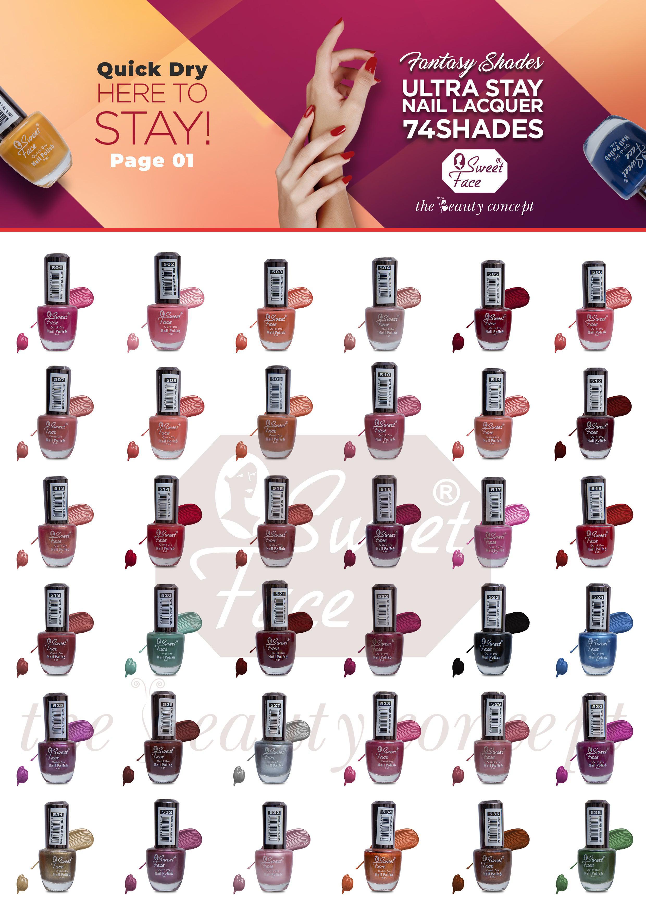Sweetface - Quick Dry Nail Polish 9Ml