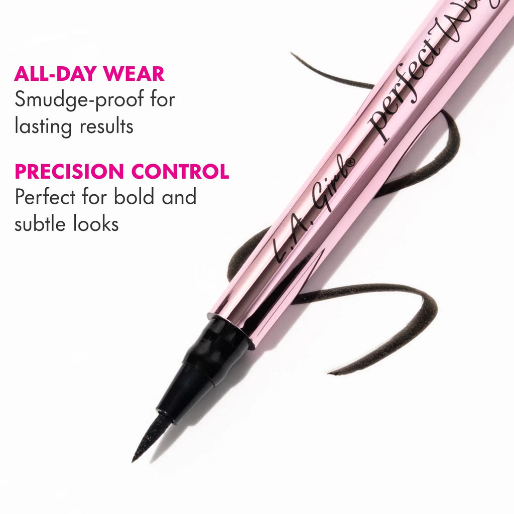 L.A. Girl - Perfect Wing Flex Tip Liner - Midnight Black