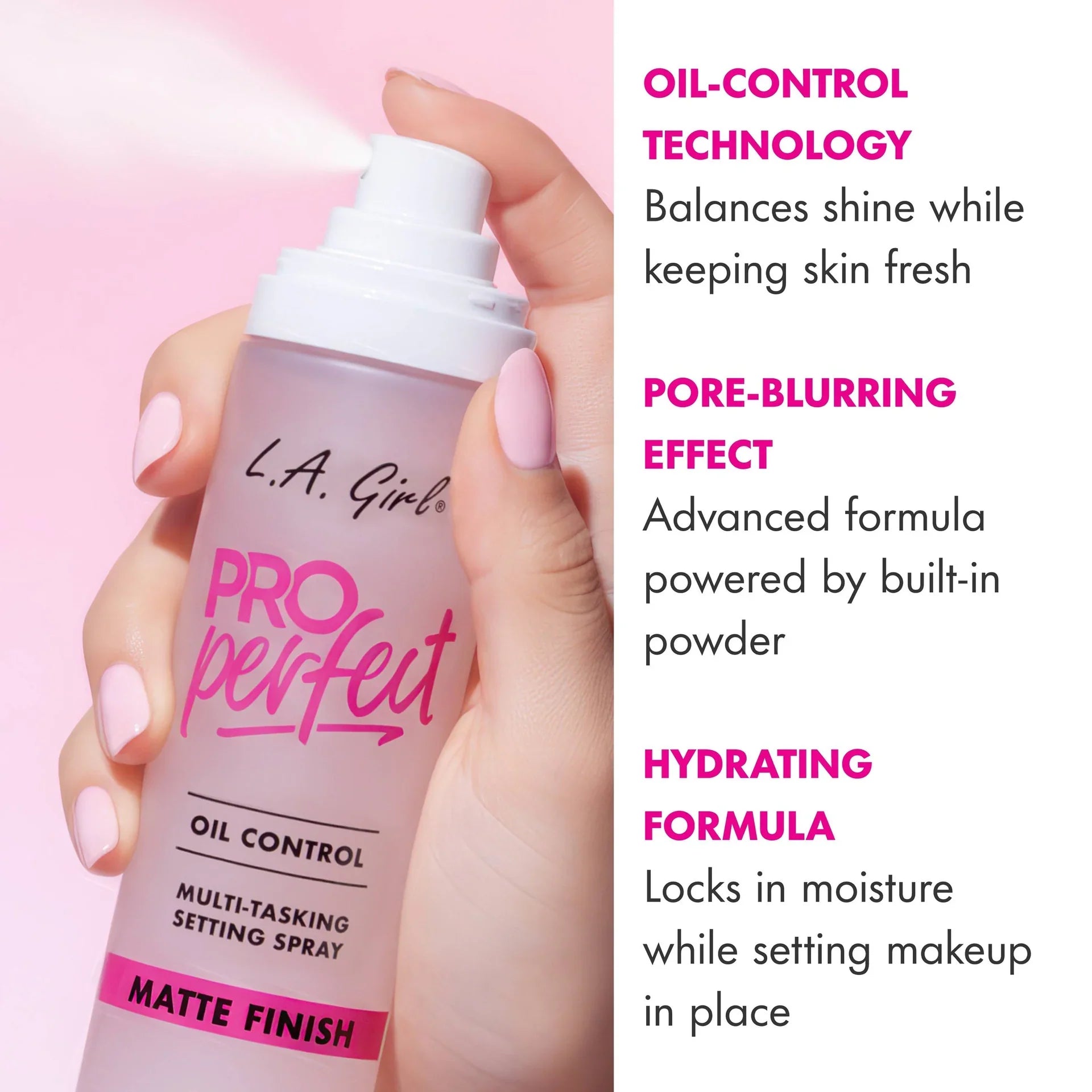 L.A. Girl - Pro Perfect Setting Spray - Blurring Matte
