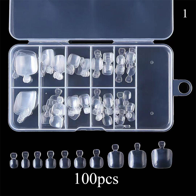 Facial Beauty - Foot Nails Set 100's