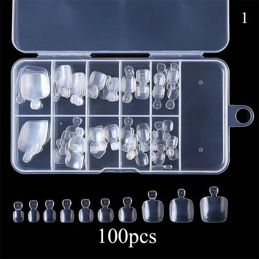 Facial Beauty - Foot Nails Set 100's