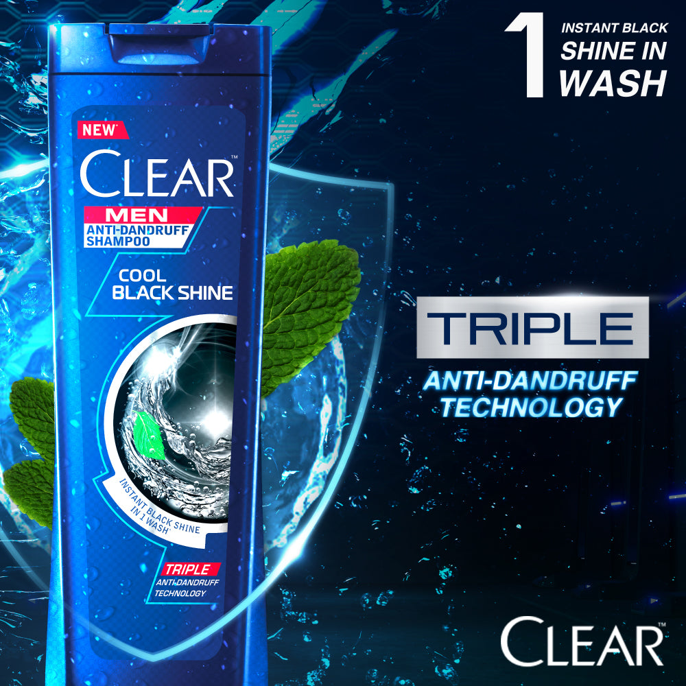 Clear - Black Shine Shampoo - 380ml