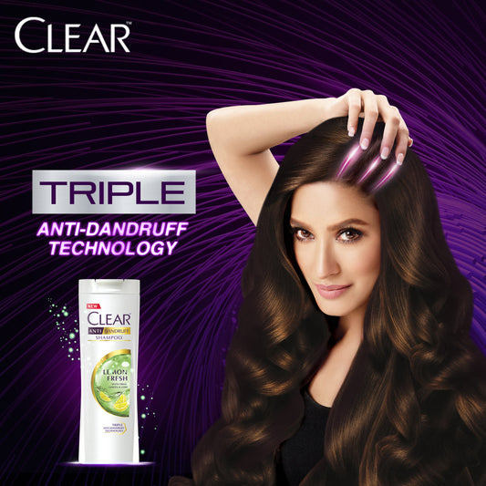 Clear Shampoo Lemon Fresh - 185Ml