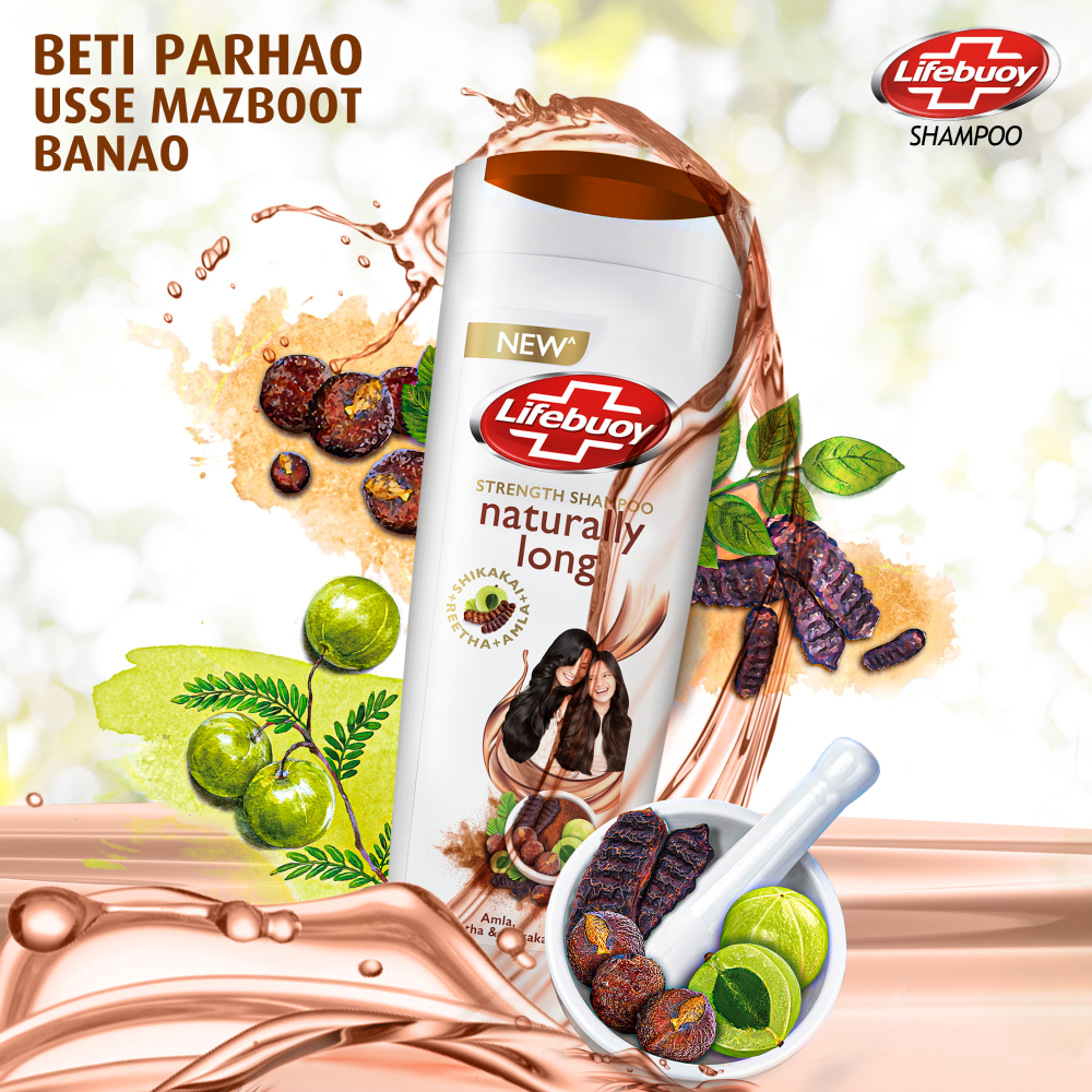Lifebuoy - Naturally Long Shampoo - 650ml