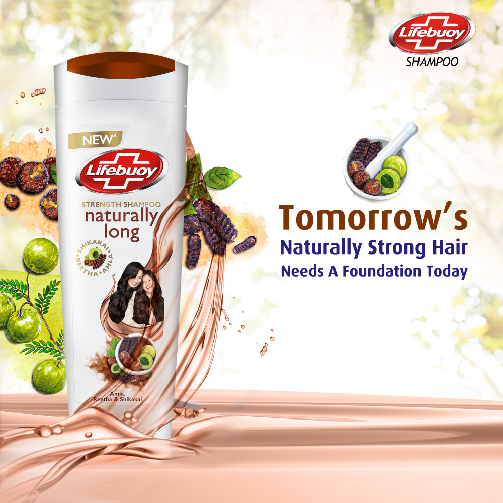 Lifebuoy - Naturally Long Shampoo - 650ml