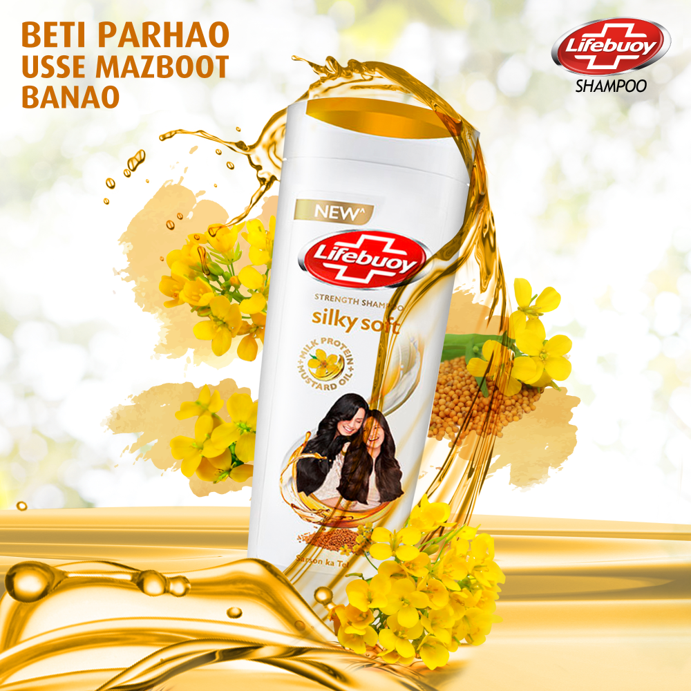 Lifebuoy Shampoo Soft & Silky - 370Ml