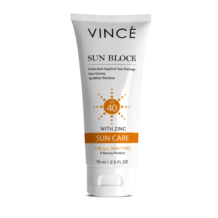 Vince - Sun Block SPF 40 - 75Ml