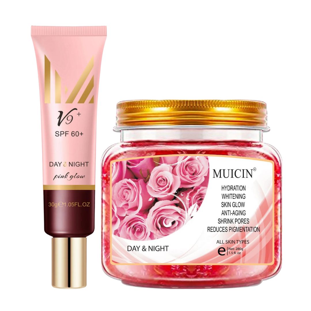 MUICIN - V9+ Pink Glow CC Day & Night Cream - 30g