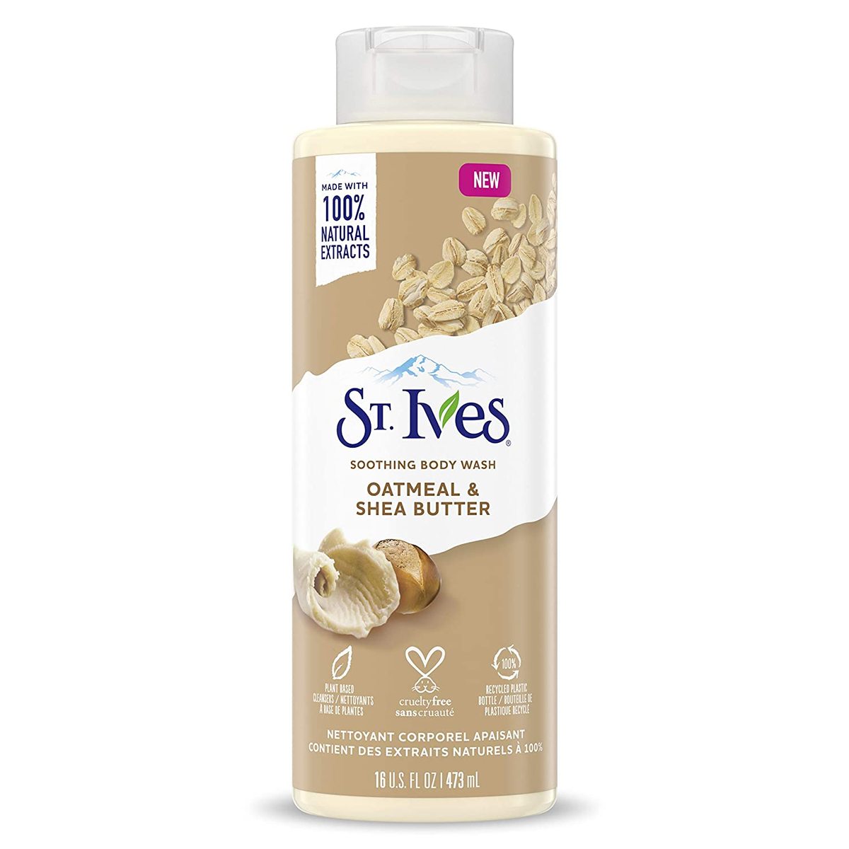 St. Ives -  Body Wash Soothing Oatmeal & Shea Butter 16Oz/473Ml