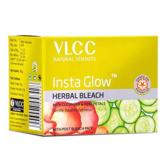 VLCC - InstaGlow Herbal Bleach Kit