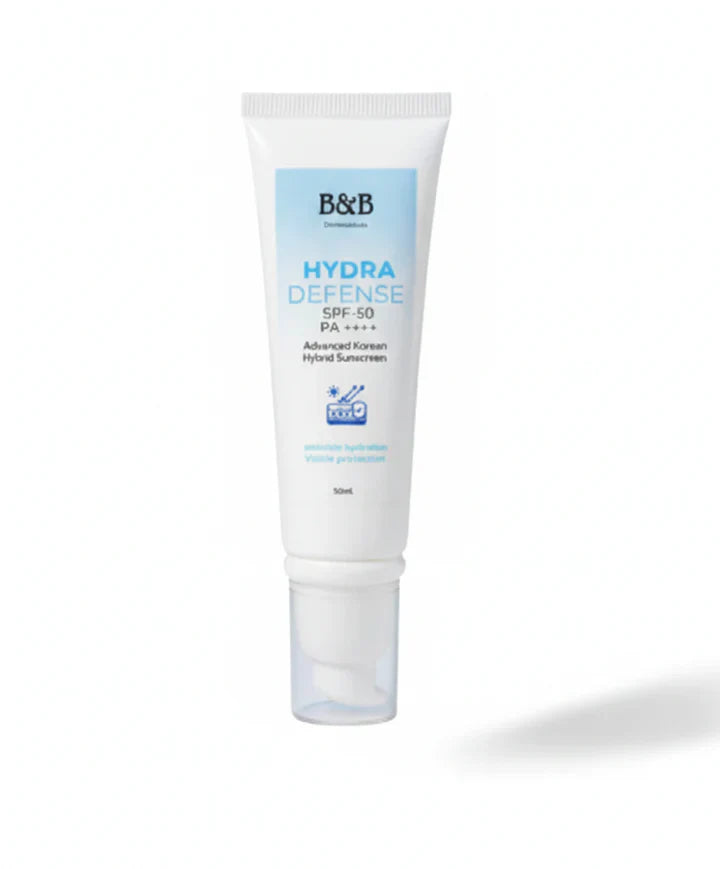 B&B Derma - Hydra Defense SPF 50 Advanced Korean Hybrid Sunscreen